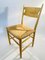 Dining Chairs in Oak and Rush Weave, Set of 4 17