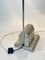 Lámpara de pie de travertino y cromo de Targetti Sankey, años 60, Imagen 17