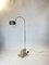 Lámpara de pie de travertino y cromo de Targetti Sankey, años 60, Imagen 4