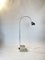Lámpara de pie de travertino y cromo de Targetti Sankey, años 60, Imagen 1