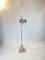 Floor Lamp in Travertine and Chrome from Targetti Sankey, 1960s 6