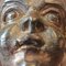 Geflügeltes Putto Gesicht einer Engelsskulptur aus geschnitztem Holz, 1700 3