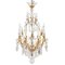 French Chandelier in Gilded Bronze and Crystal, 1890s, Image 1