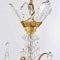 French Chandelier in Gilded Bronze and Crystal, 1890s 8