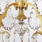 French Chandelier in Gilded Bronze and Crystal, 1890s 9