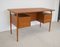 Bureau Mid-Century en Teck par Gunnar Nielsen pour Tibergaard, Danemark, 1960s 7