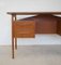 Mid-Century Danish Teak Desk by Gunnar Nielsen for Tibergaard, 1960s 3