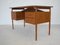 Mid-Century Danish Teak Desk by Gunnar Nielsen for Tibergaard, 1960s 11