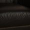 Two-Seater Sofa in Black Leather 3