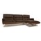 Leather Corner Sofa in Brown Leather 1