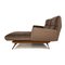 Leather Corner Sofa in Brown Leather, Image 9