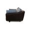 333 Three-Seater Sofa in Black Leather by Rolf Benz, Image 8