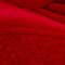 Sofá de tres plazas de tela rojo de Bretz, Imagen 3