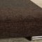 Sgabello in tessuto grigio marrone di Ewald Schillig, Immagine 3