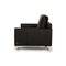 Two-Seater Sofa in Black Leather by Rolf Benz 8