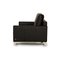 Zwei-Sitzer Sofa aus schwarzem Leder von Rolf Benz 8