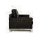 Two-Seater Sofa in Black Leather by Rolf Benz, Image 6