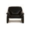 Fauteuil Atlanta en Cuir Noir de Laauser 7