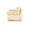 Model 3330 3-Seater Sofa and Stool in Cream Leather from Rolf Benz, Set of 2, Image 9