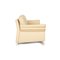 Modell 3330 3-Sitzer Sofa und Hocker aus Cremefarbenem Leder von Rolf Benz, 2er Set 7