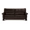 Model 2253 2-Seater Sofa in Dark Brown Leather from Himolla, Image 1