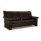 Modell 2253 2-Sitzer Sofa aus Dunkelbraunem Leder von Himolla 7