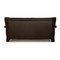 Sofá de dos plazas modelo 2253 de cuero marrón oscuro de Himolla, Imagen 9