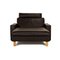 Conseta Lounger in Dark Brown Leather from Cor 7