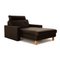 Conseta Lounger in Dark Brown Leather from Cor 1