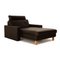 Conseta Lounger in Dark Brown Leather from Cor, Image 1