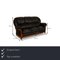 Victoria 3-Seater Sofa Black Leather from Nieri 2