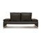 Ramon 2-Seater Sofa in Gray Leather from Koinor 9