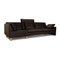 Conseta 4-Seater Sofa in Dark Brown Leather from Cor, Image 6