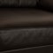 Conseta 4-Seater Sofa in Dark Brown Leather from Cor 3