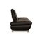 Black Leather 3-Seater Sofa from Koinor 7