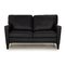 Henry 2-Seater Sofa in Dark Blue Leather from Walter Knoll / Wilhelm Knoll 1