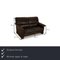 Model 2253 2-Seater Sofa in Dark Brown Leather from Himolla 2