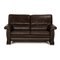 Model 2253 2-Seater Sofa in Dark Brown Leather from Himolla 1