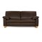 2-Seater Sofa in Brown Leather from Ewald Schillig 1