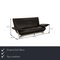Model 4100 2-Seater Sofa in Dark Gray Leather from Rolf Benz 2