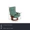 Green Leather Swivel Armchair from Stressless 2