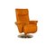 Modell 7627 Sessel aus Gelbem Leder von Himolla 1