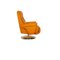 Model 7627 Armchair in Yellow Leather from Himolla 6
