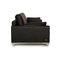 Vida 3-Seater Sofa in Black Leather from Rolf Benz, Image 8