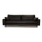 Vida 3-Seater Sofa in Black Leather from Rolf Benz, Image 1