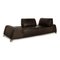 Sofa in 2-Seater Dark Brown Leather from Koinior 3