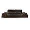 Sofa aus dunkelbraunem 2-Sitzer Leder von Koinior 1