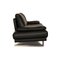 Model 6600 3-Seater Sofa in Blue Black Leather from Rolf Benz, Image 7
