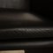 Rialto Armlehnstuhl aus schwarzem Leder von Willi Schillig 3