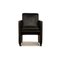 Fauteuil Rialto en Cuir Noir de Willi Schillig 6